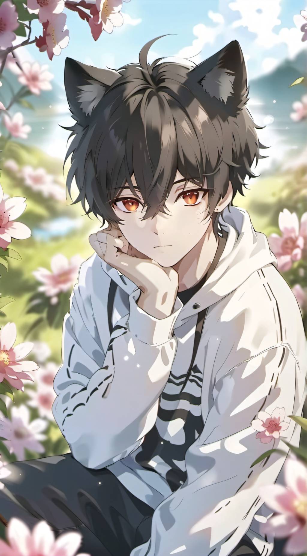 ai character: Max background