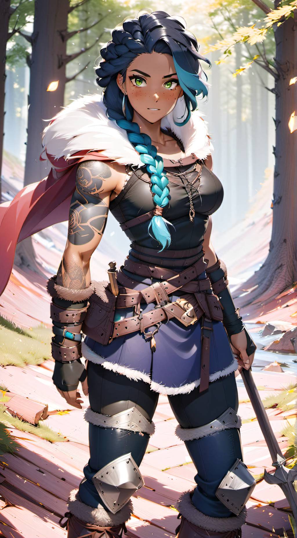 ai character: Revna Jonesson background