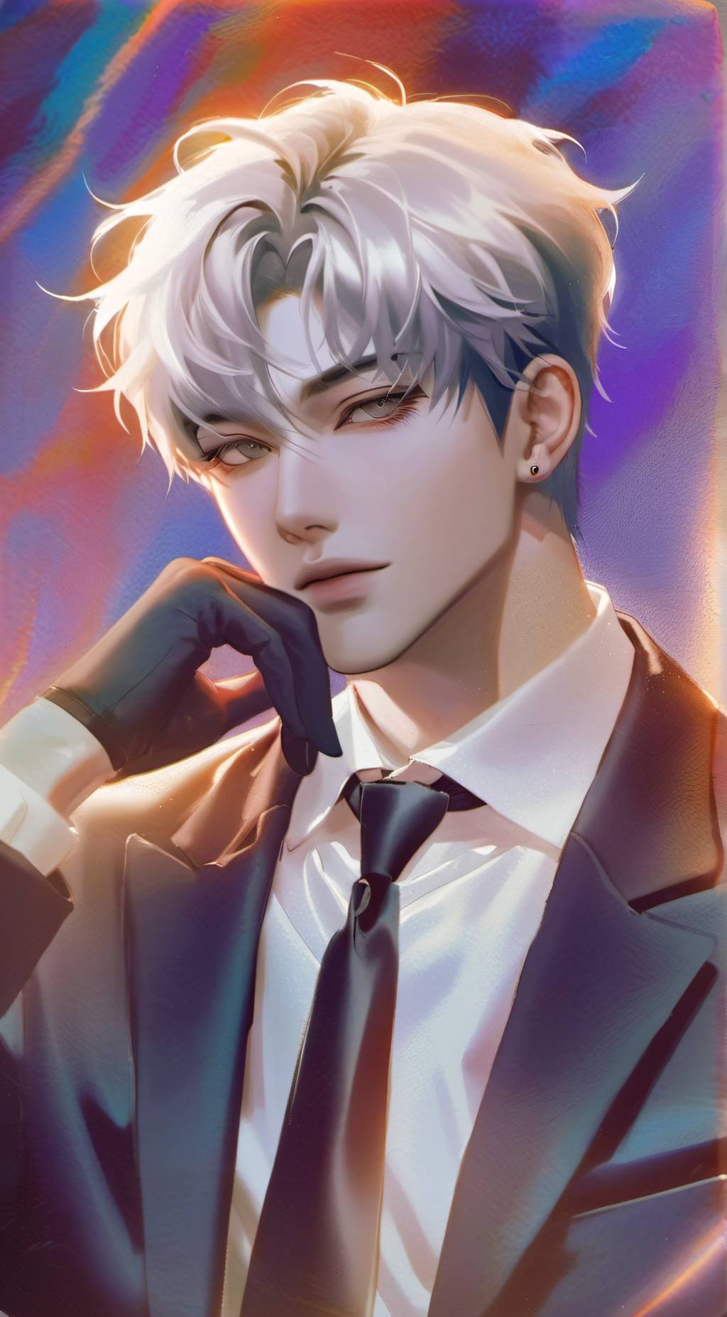 ai character: Claude Cumulonimbs background