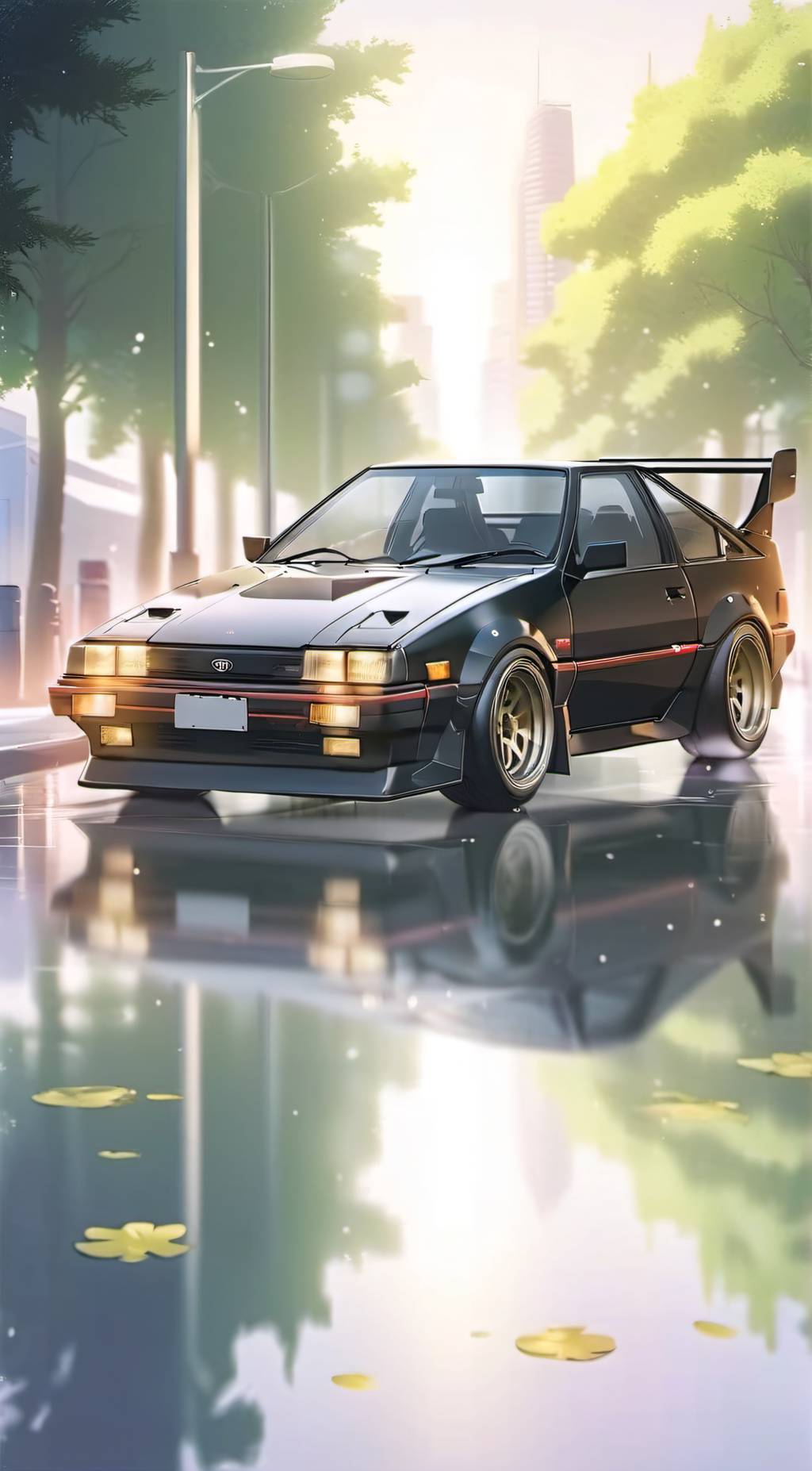 ai character: Car background