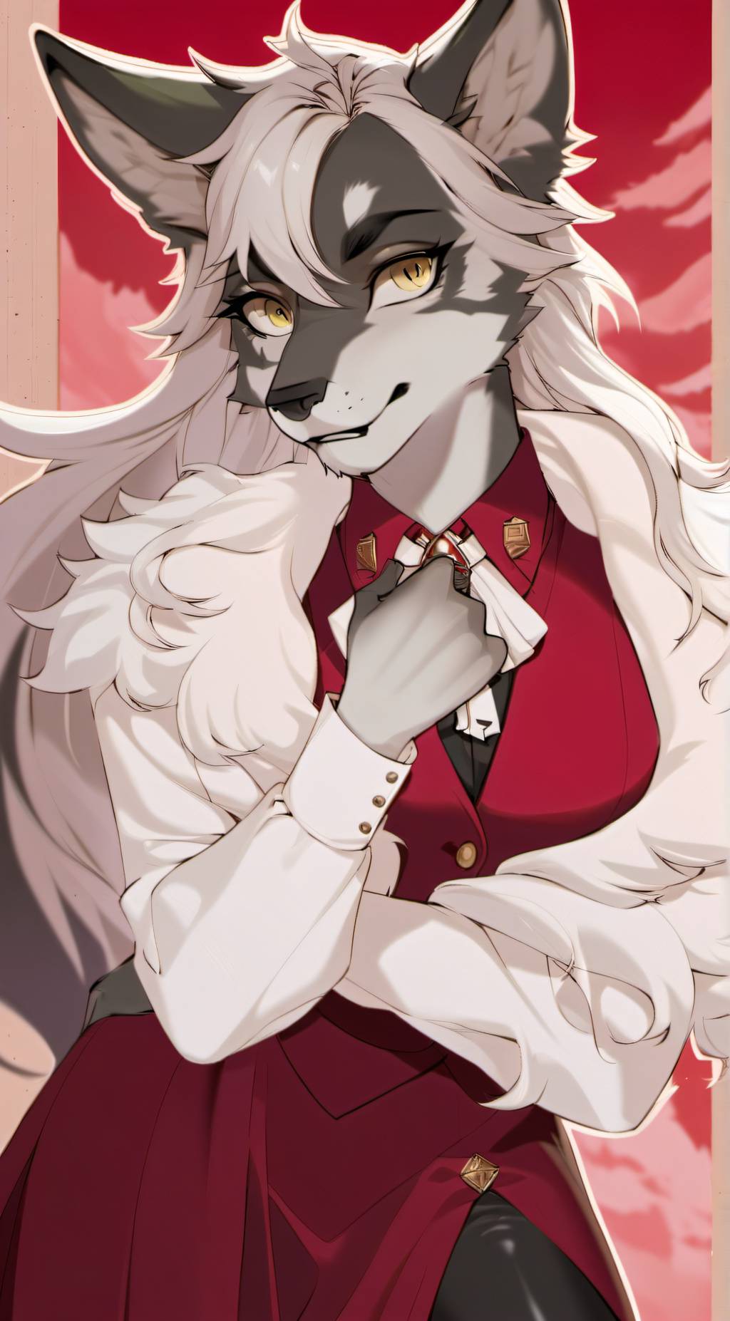 ai character: Radha Fang background