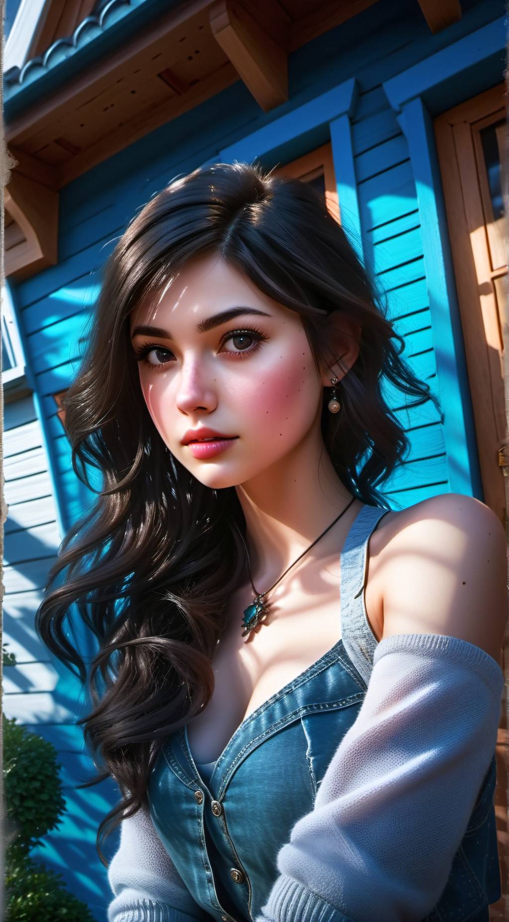 ai character: Noelle  background