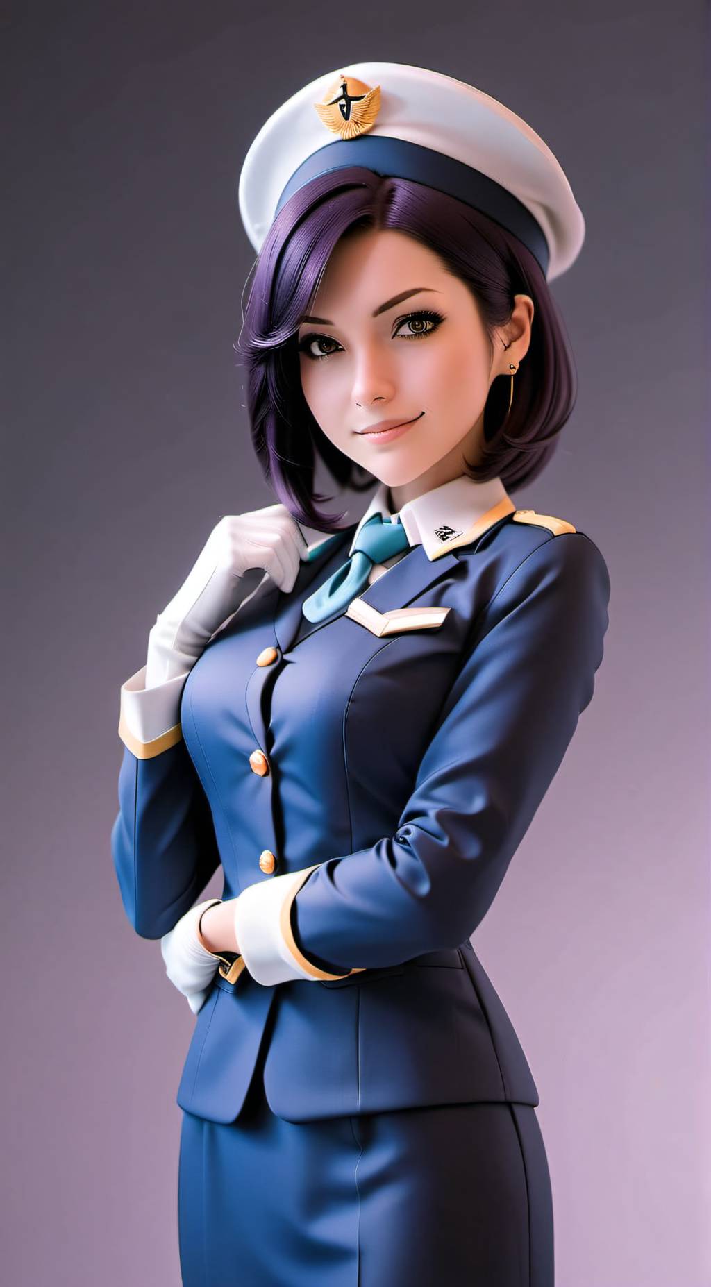 ai character: Rei Nakamura background