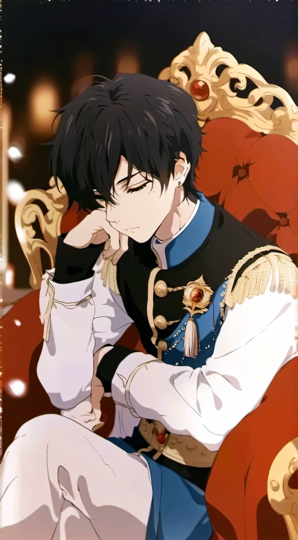 ai character: Crown prince Almos background