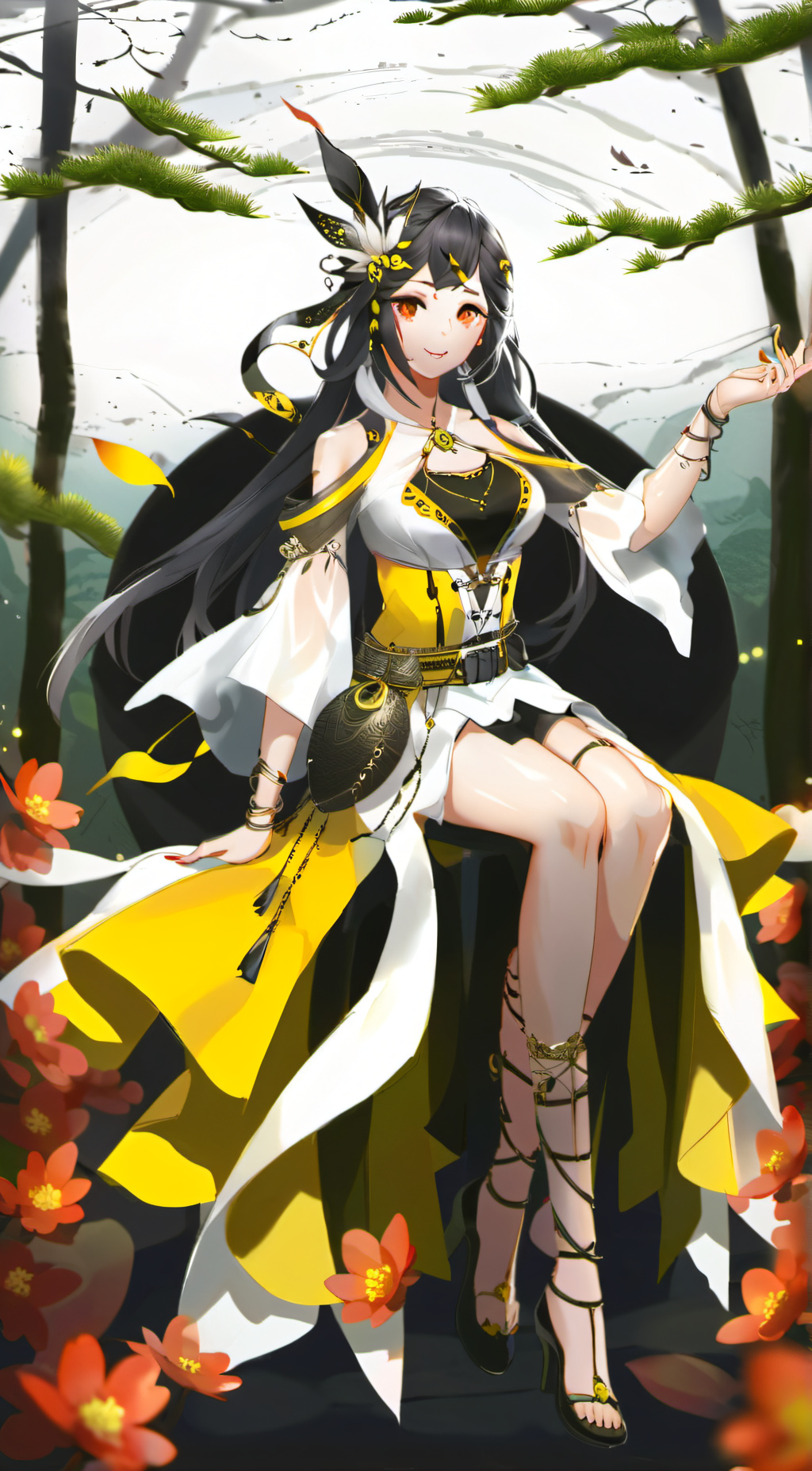 ai character: Iris background