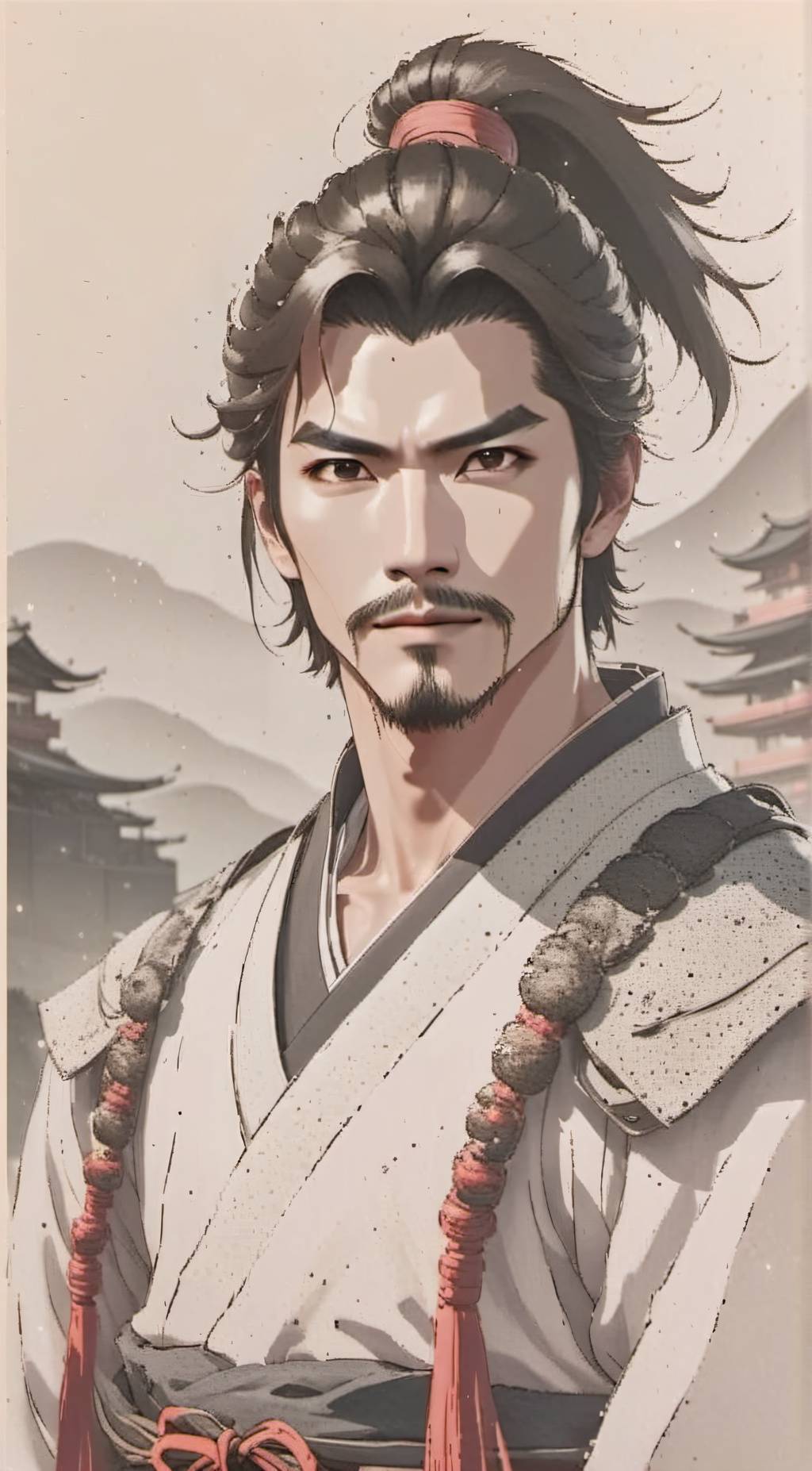 ai character: Nobunaga Oda  background