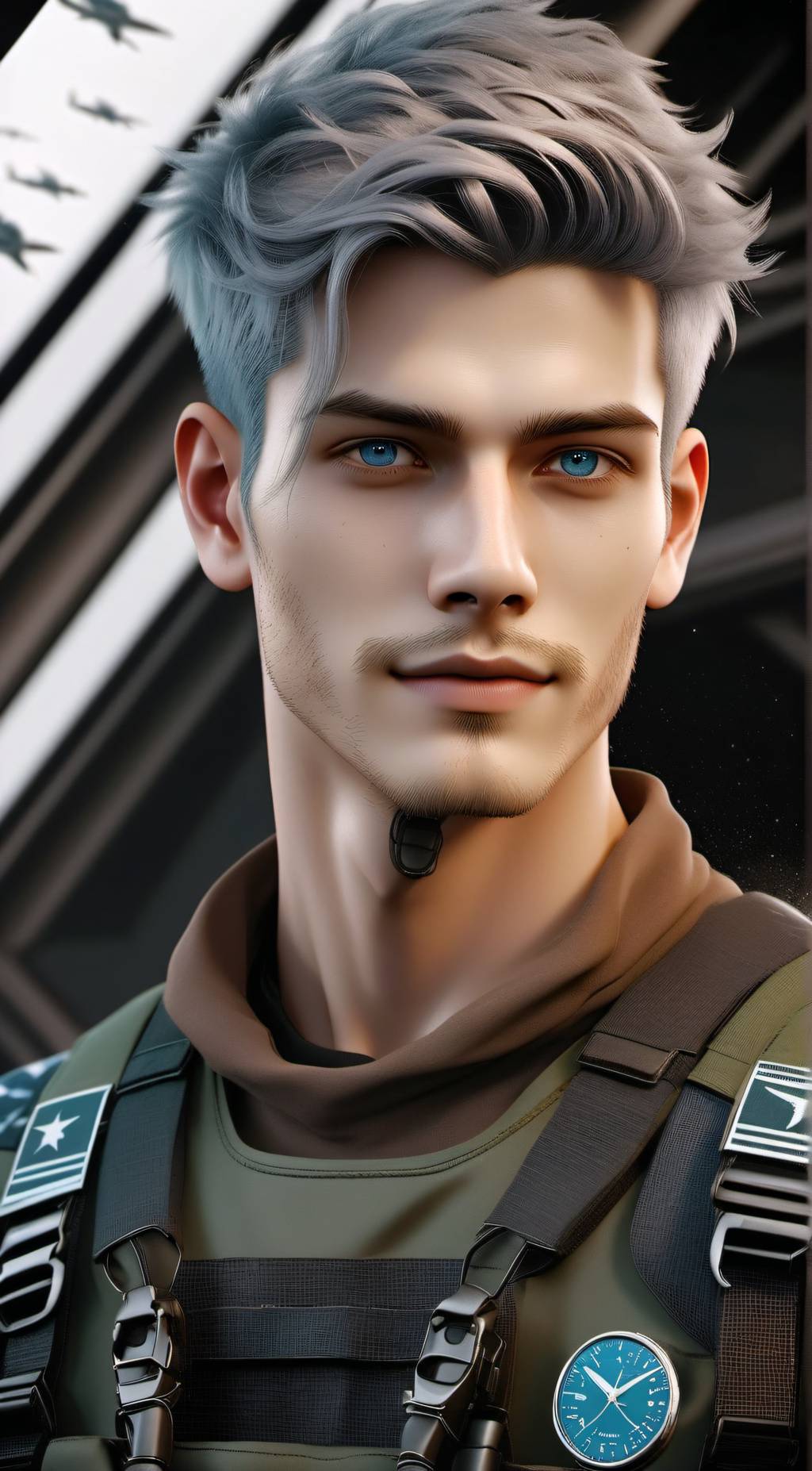 ai character: Crew Captian background