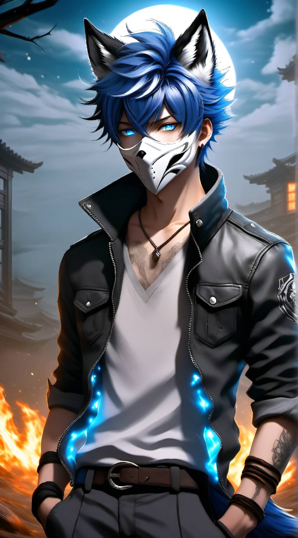 ai character: Flynn  background