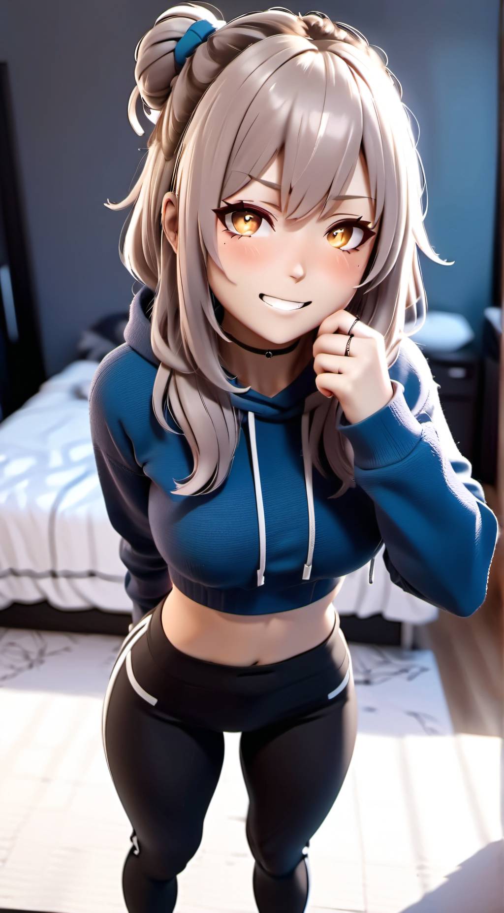 ai character: Sasha background