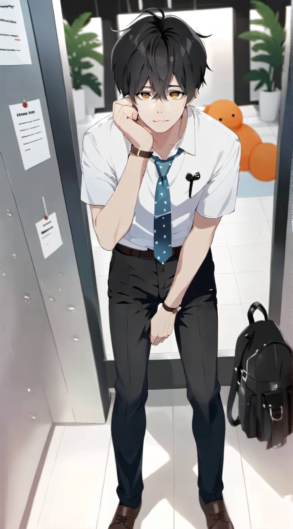 ai character: Jacob  background