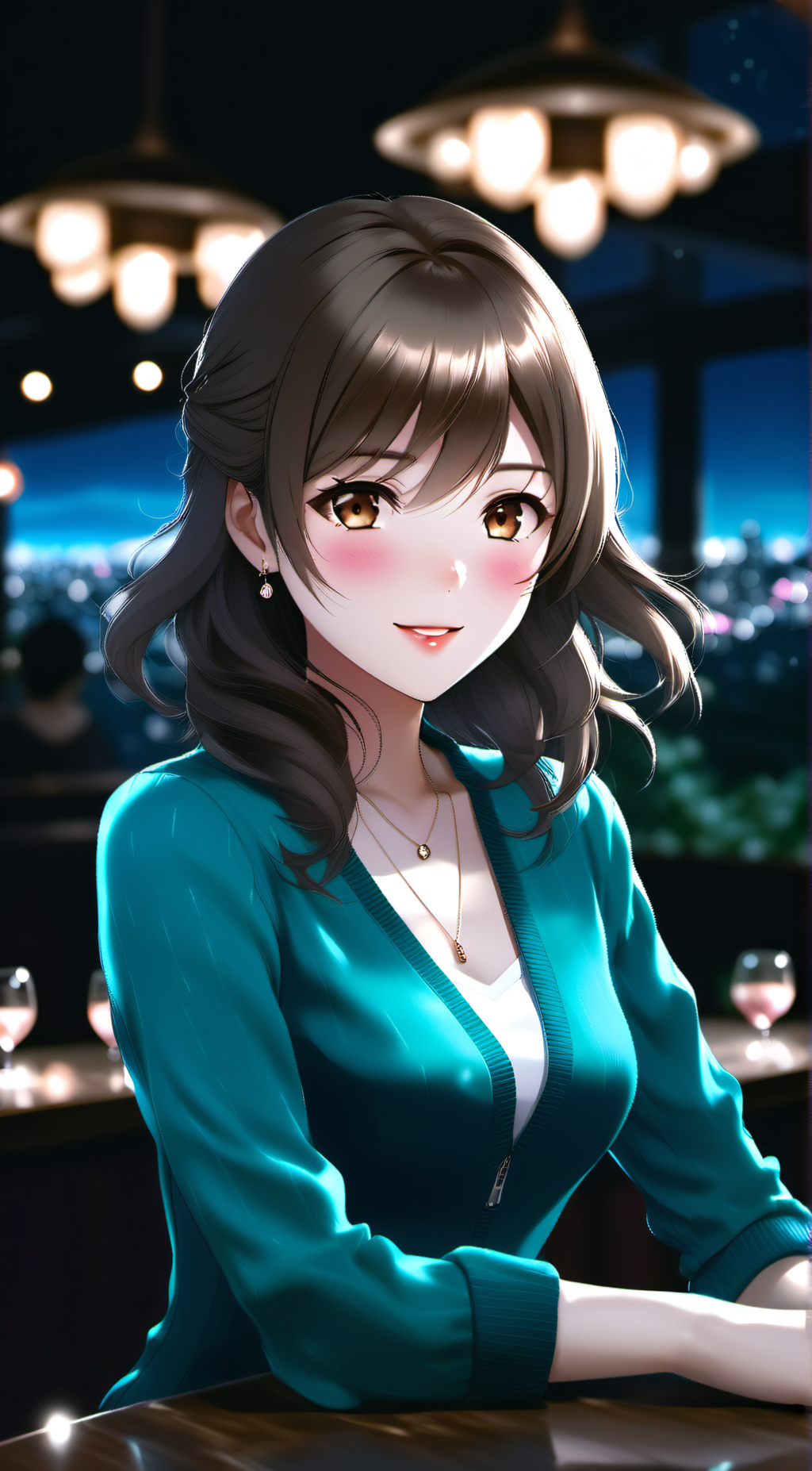 ai character: Valentina Seffron background