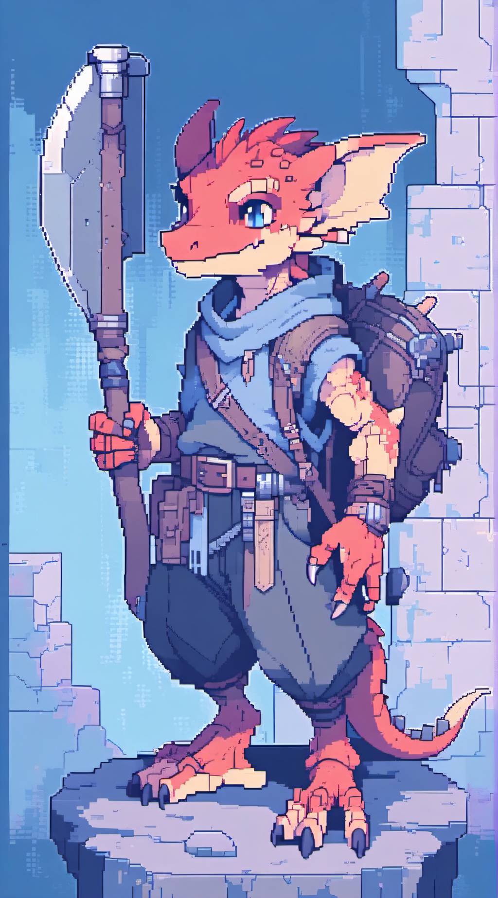 ai character: Korn background