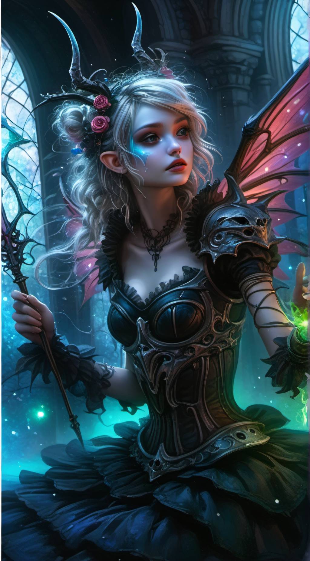 ai character: Elara background