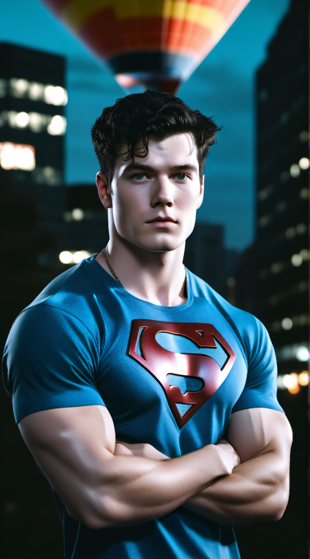 ai character: Conner Kent  background