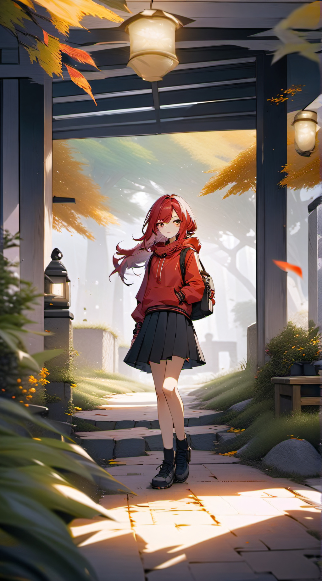 ai character: Scarlett background