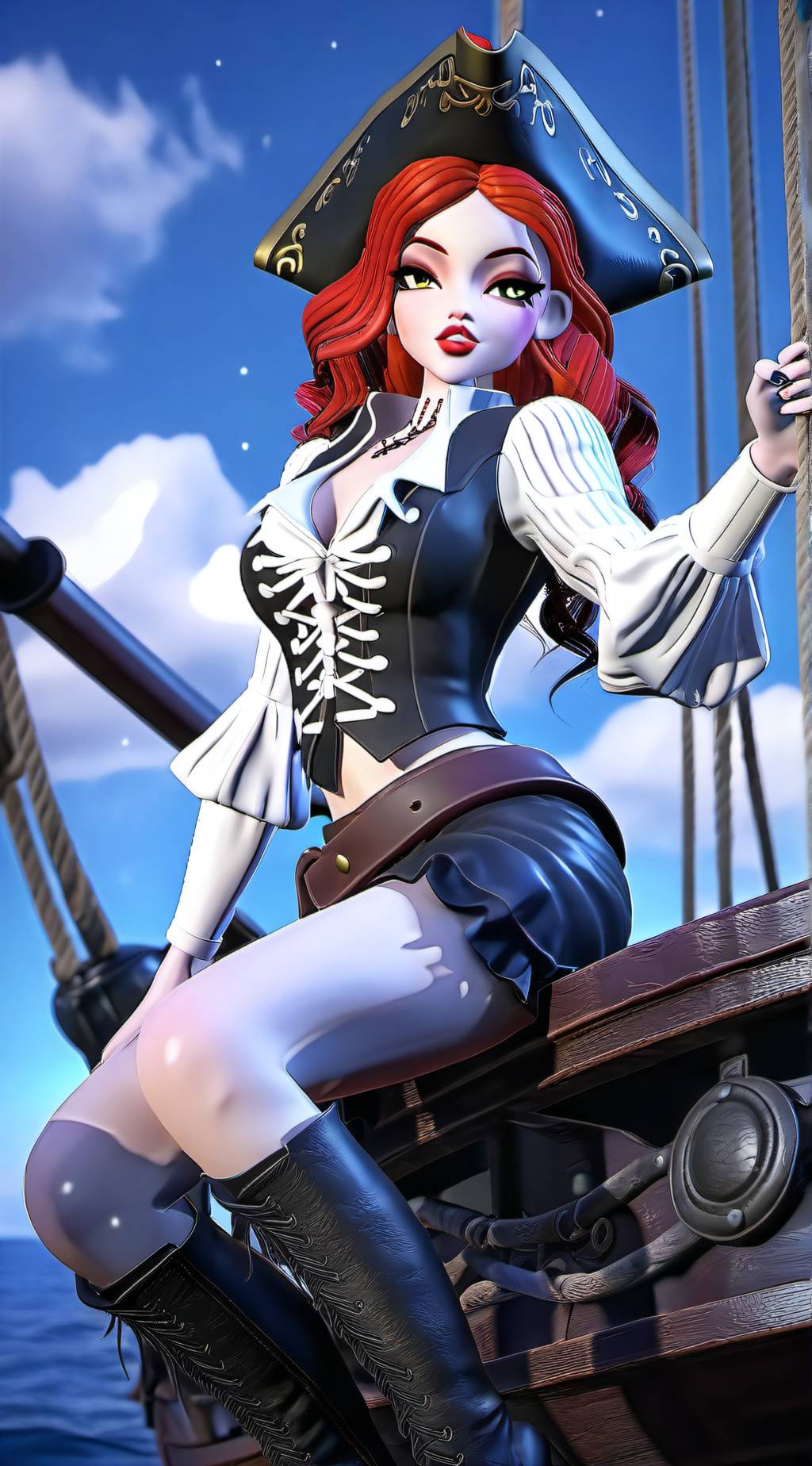 ai character: Cordelia Delamare background