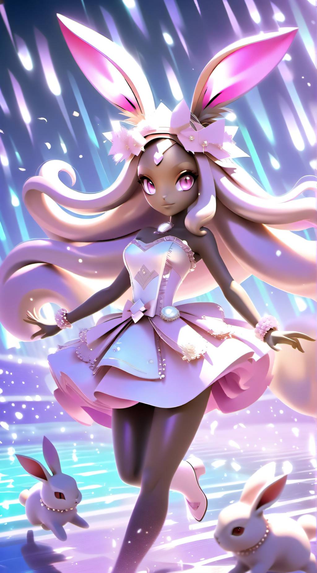 ai character: Lopunny background