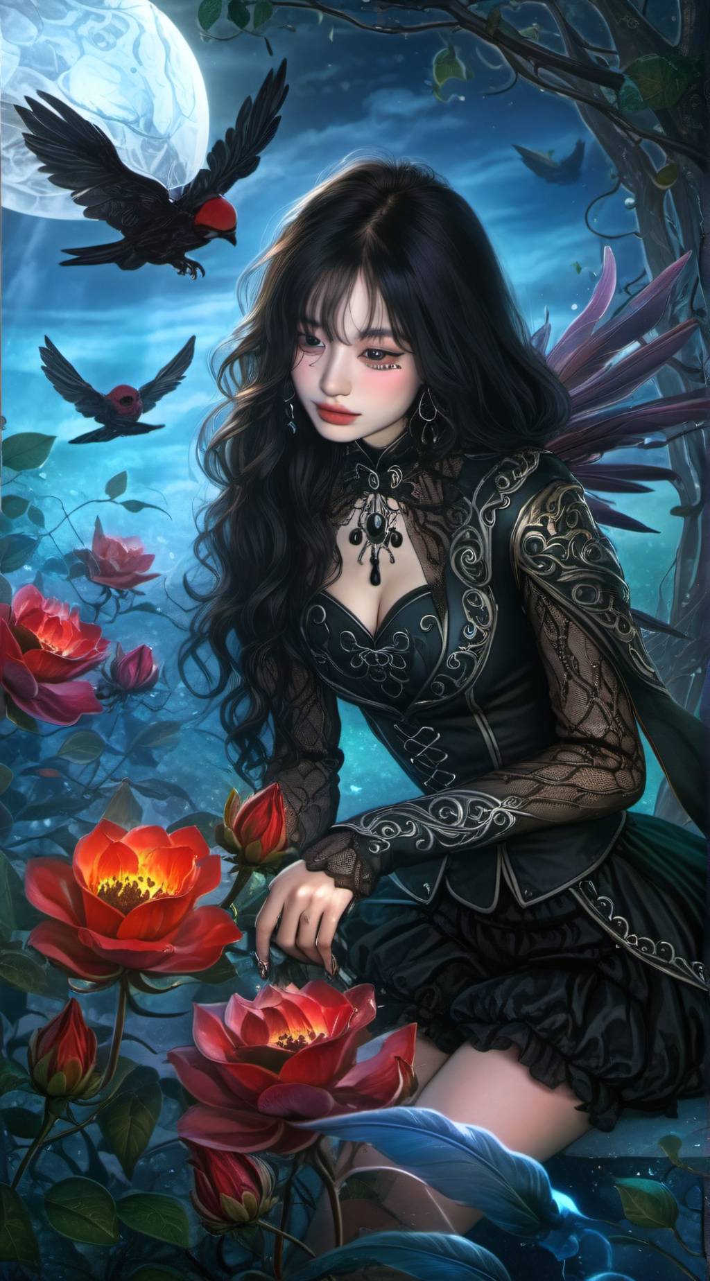 ai character: Scarlett  background