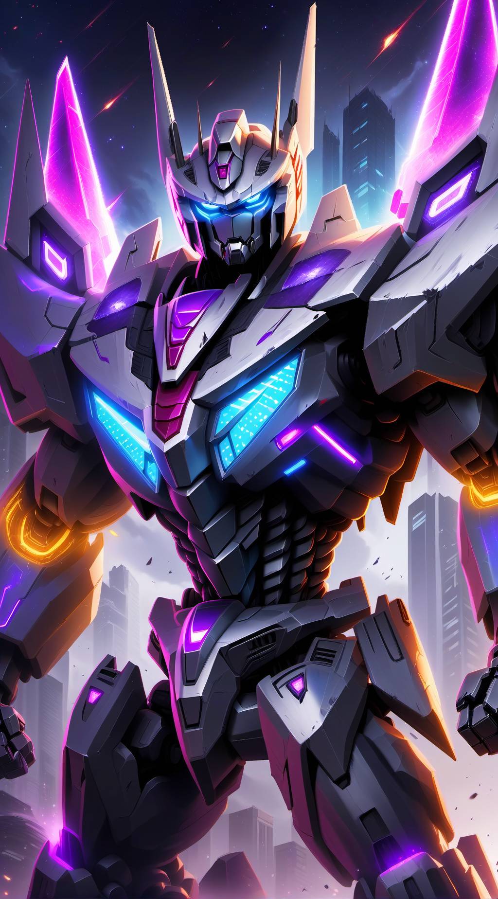 ai character: Galaxy Spark  background