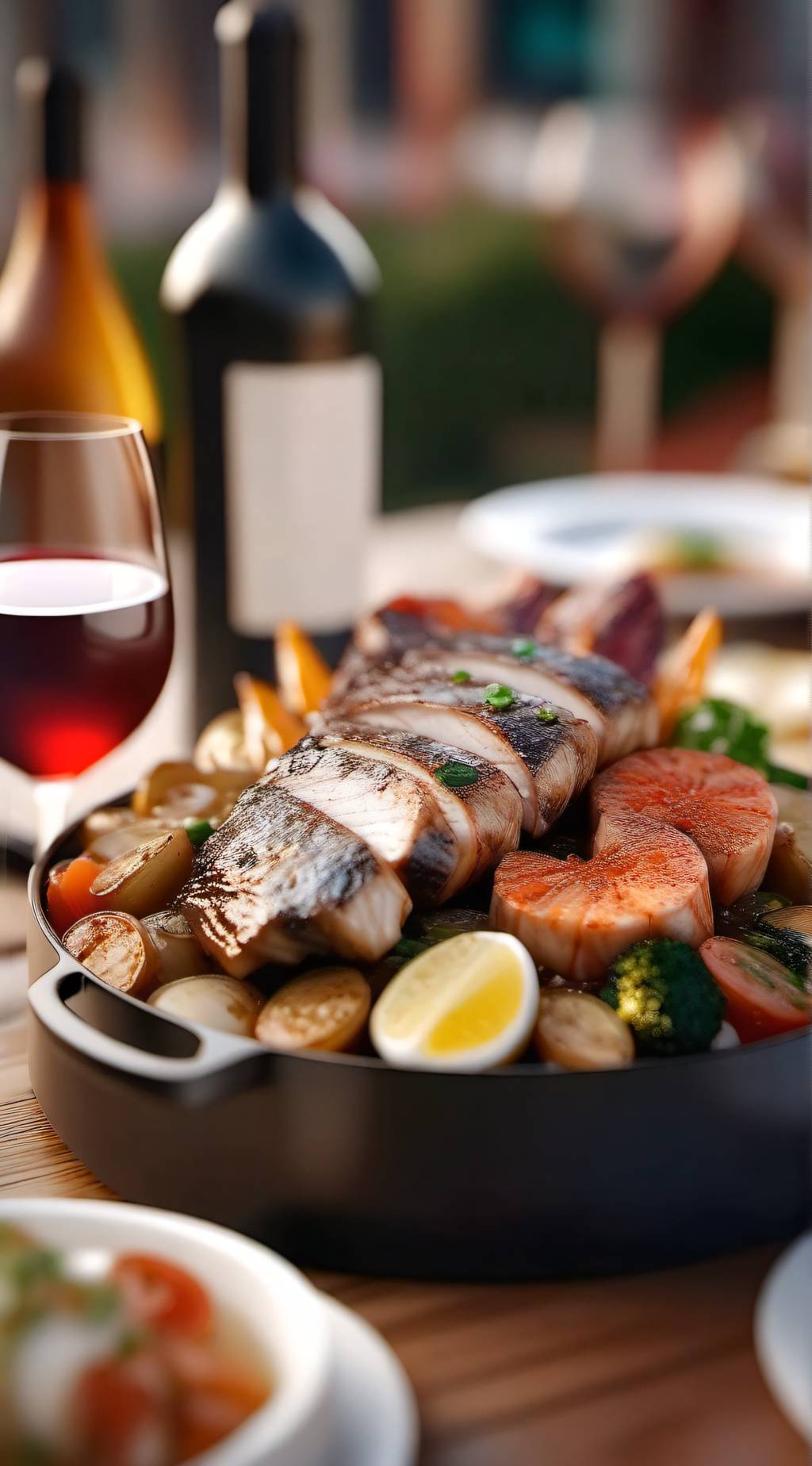 ai character: 審判的餐桌 background