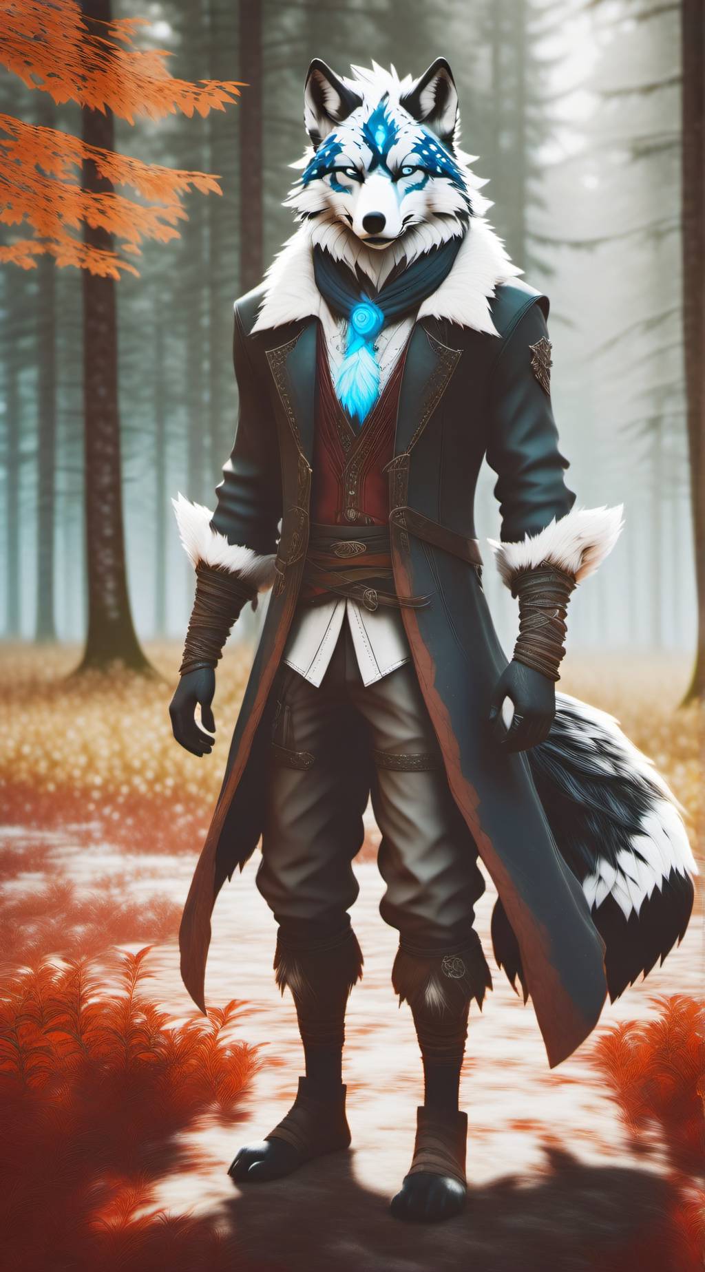 ai character: Lost (yr 3098) background