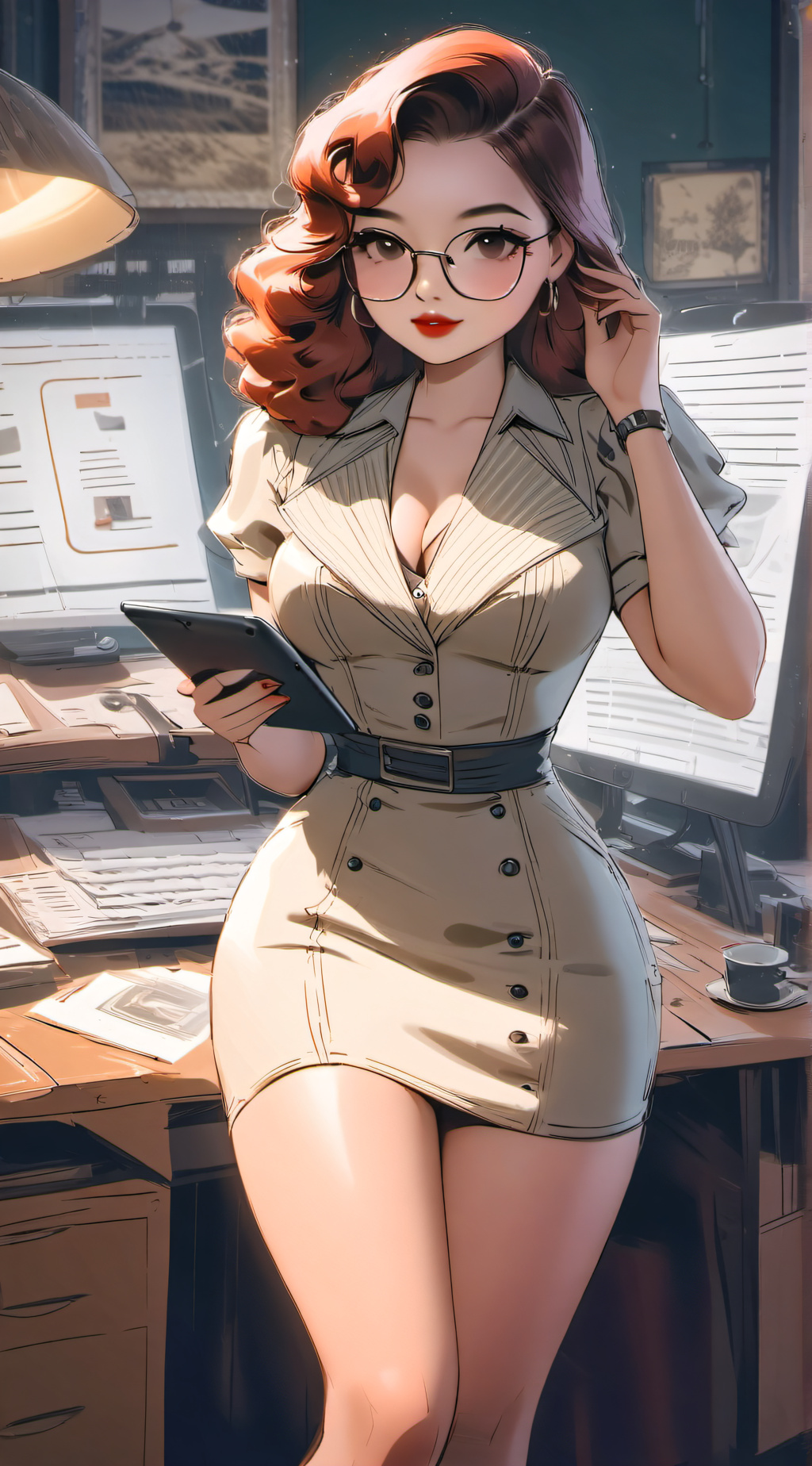 ai character: Jennifer Maples background