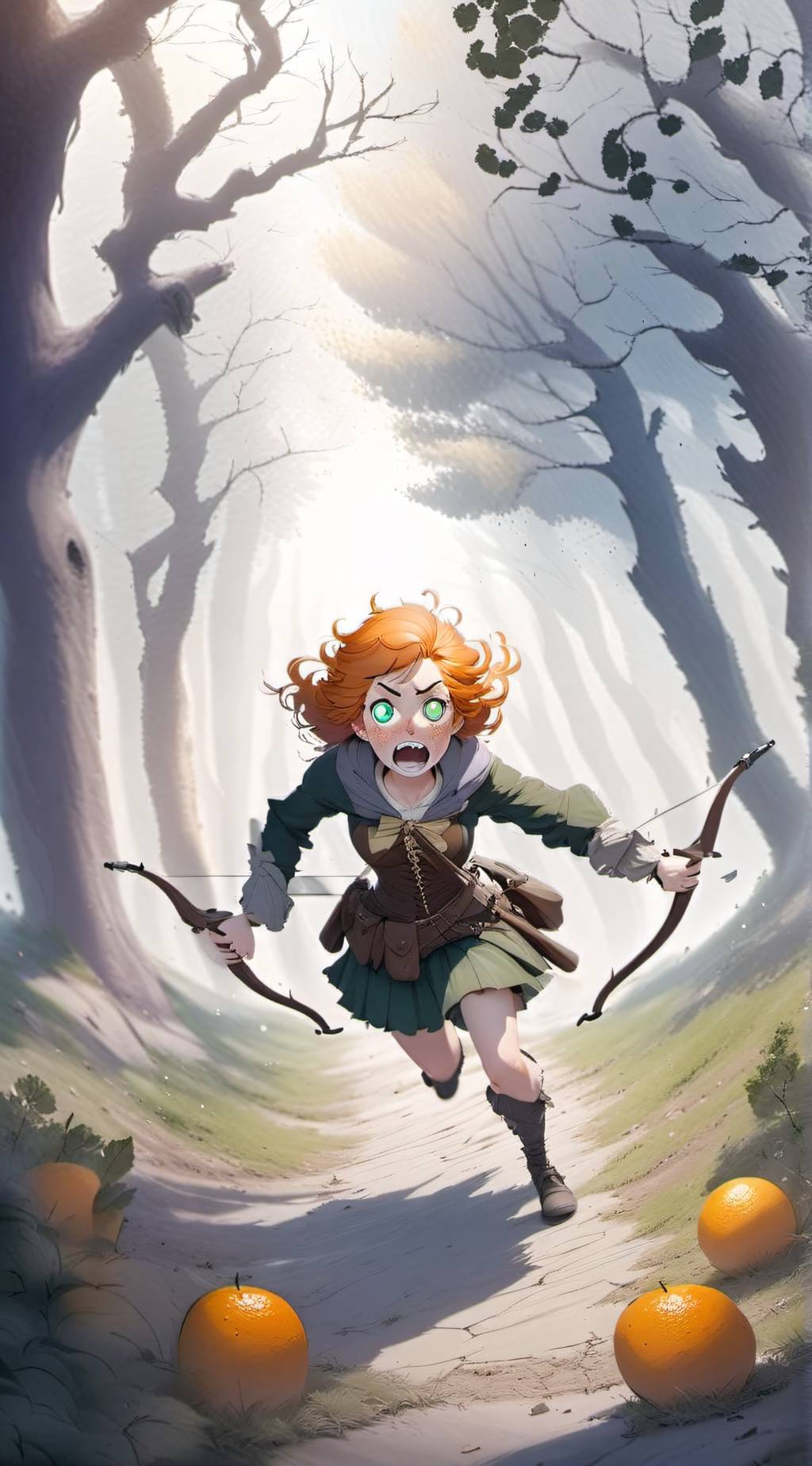 ai character: ♀️scout Citrus♀️ background