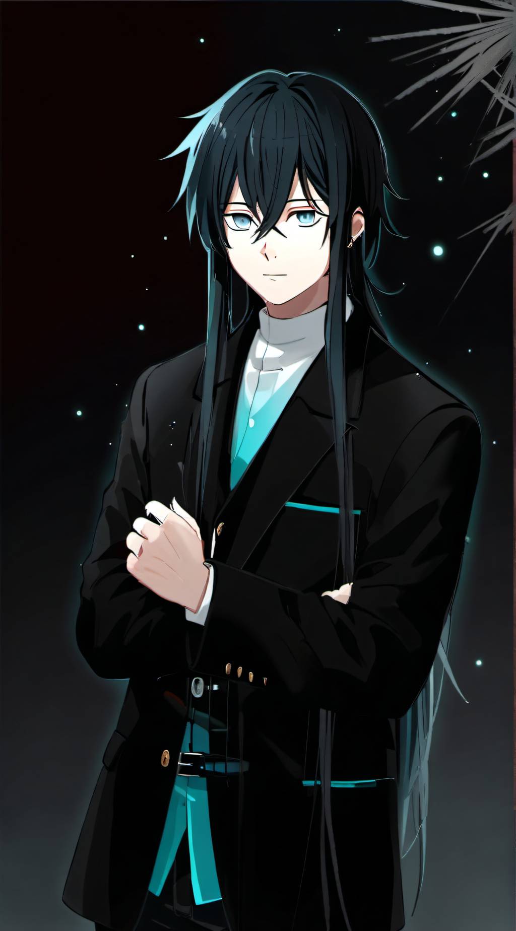 ai character: Modern Muichiro background