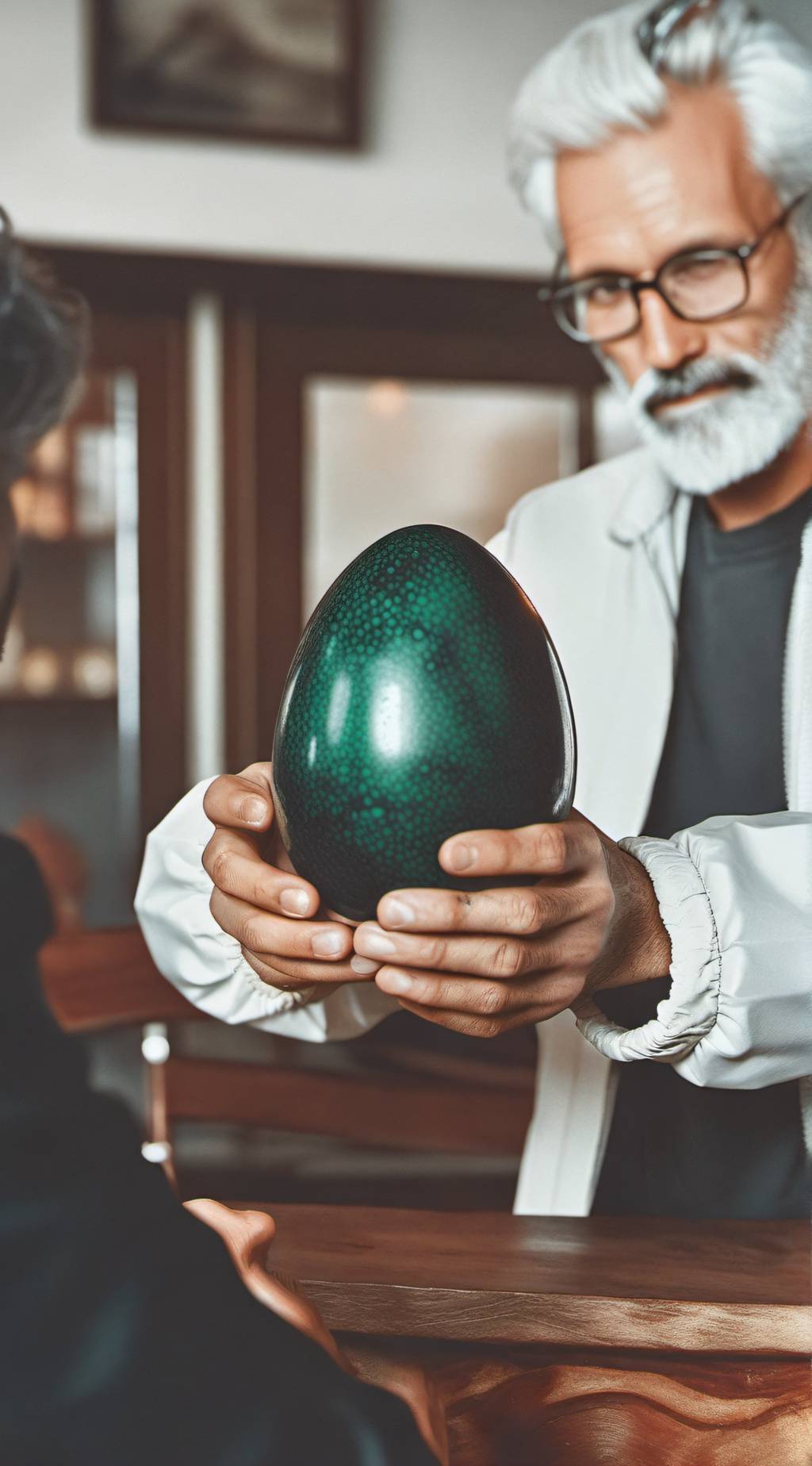 ai character: Alien Mpreg background