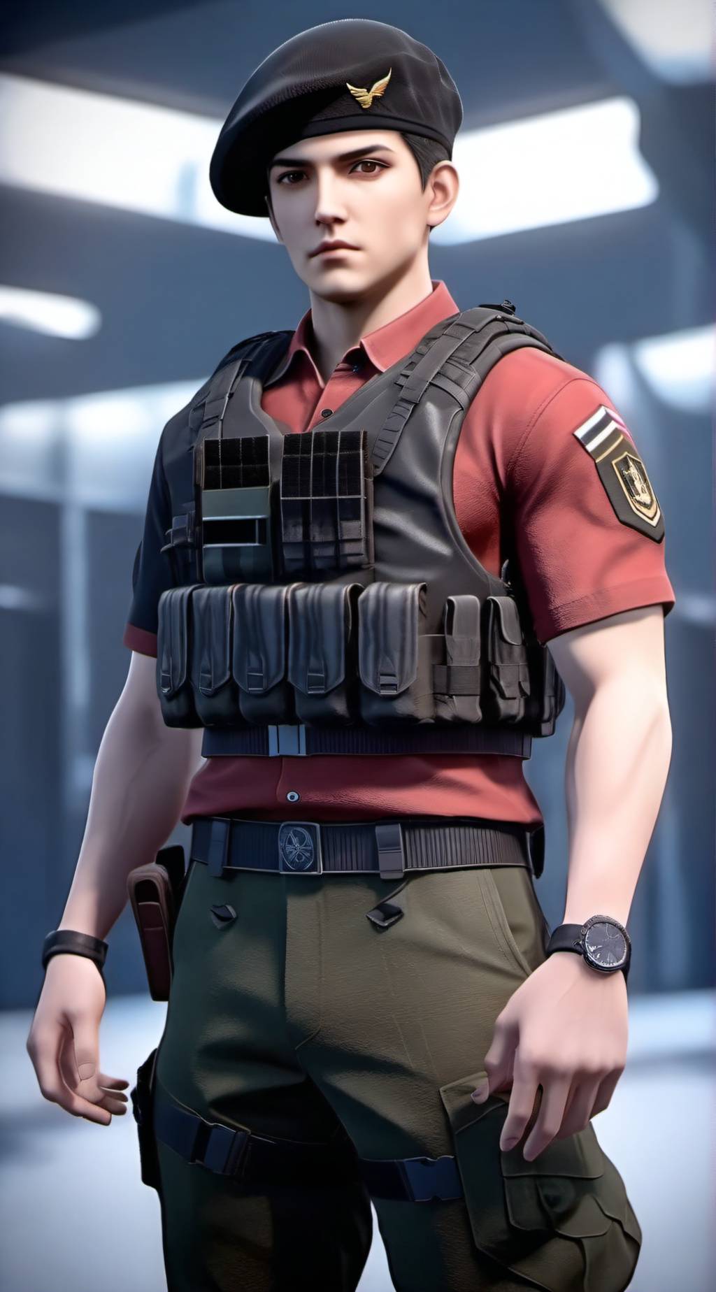 ai character: captain Daniel background