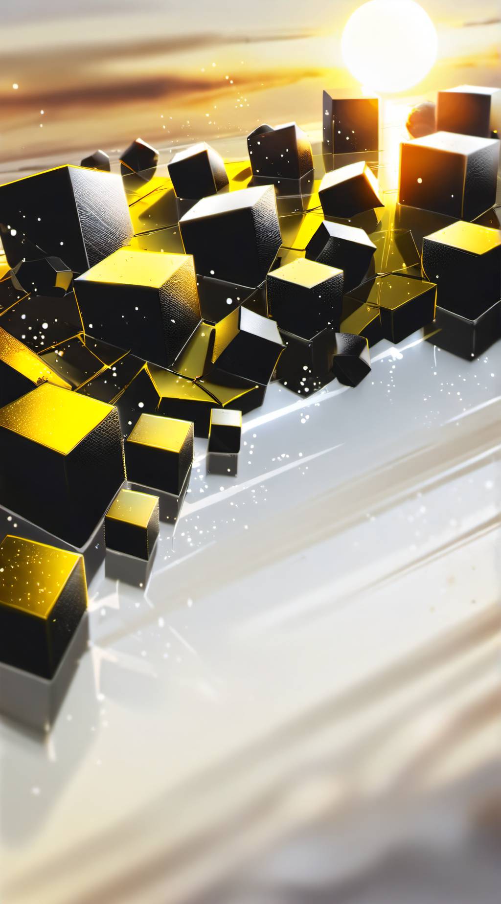 ai character: Memory Cubes background