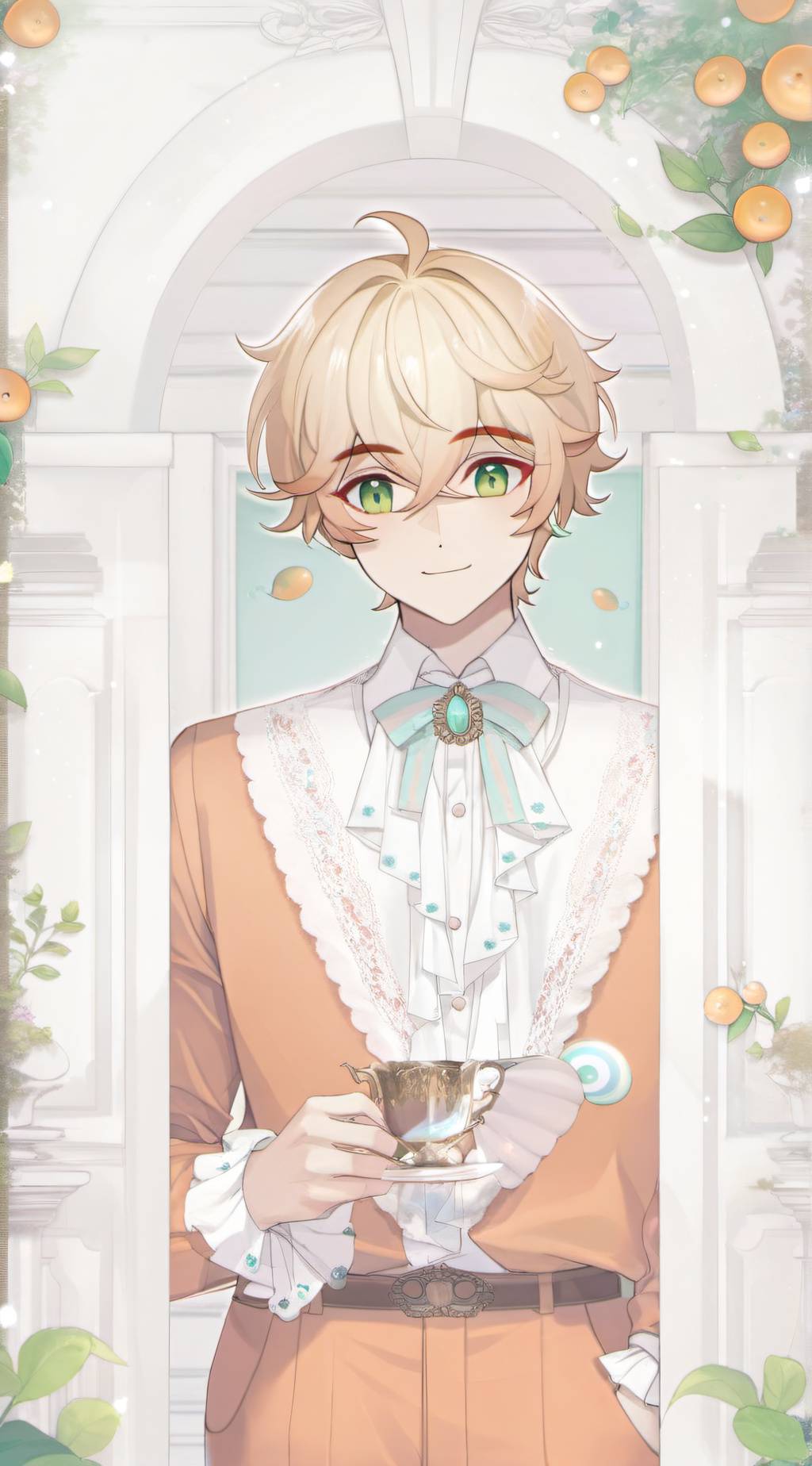 ai character: Maudado background