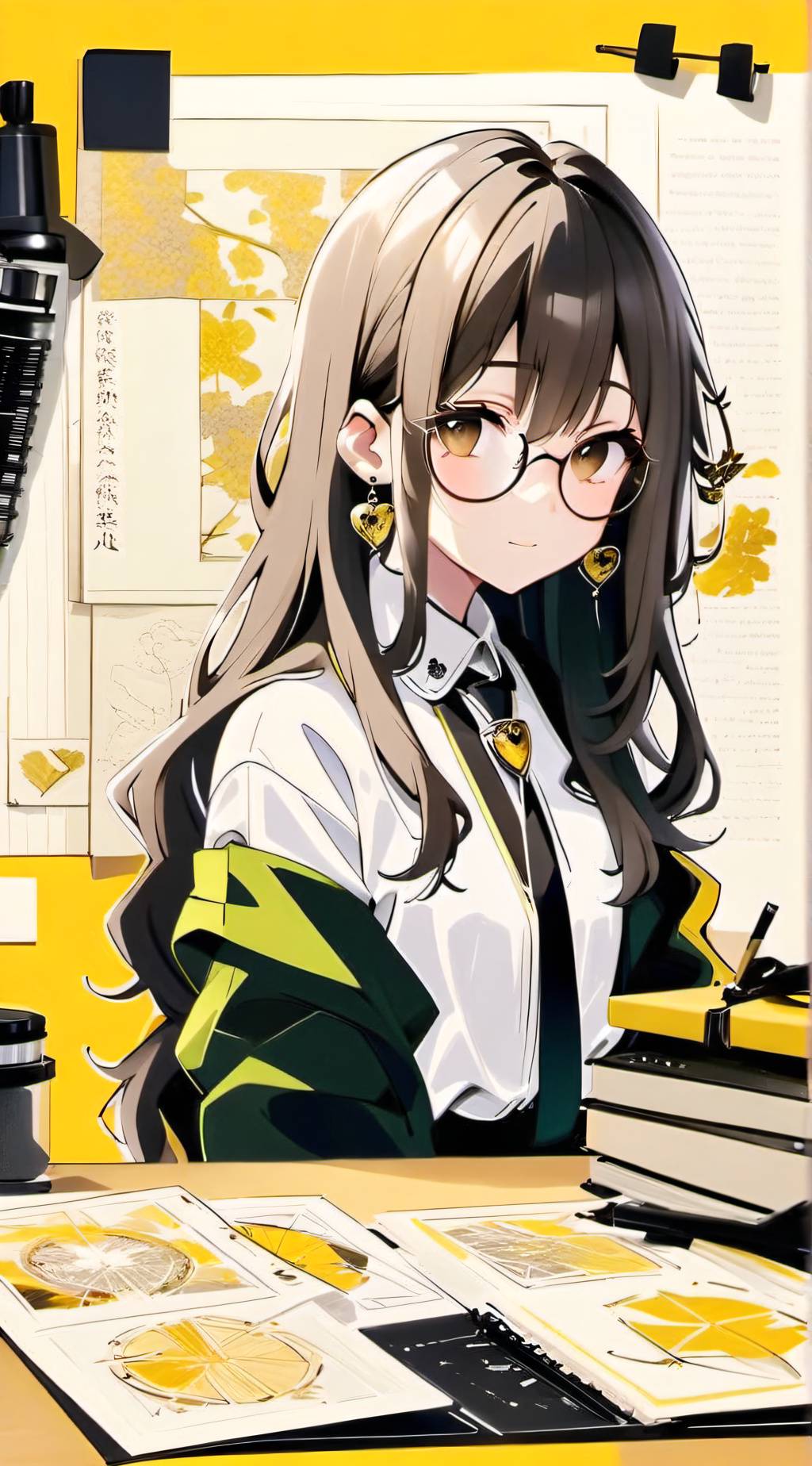 ai character: Elora background