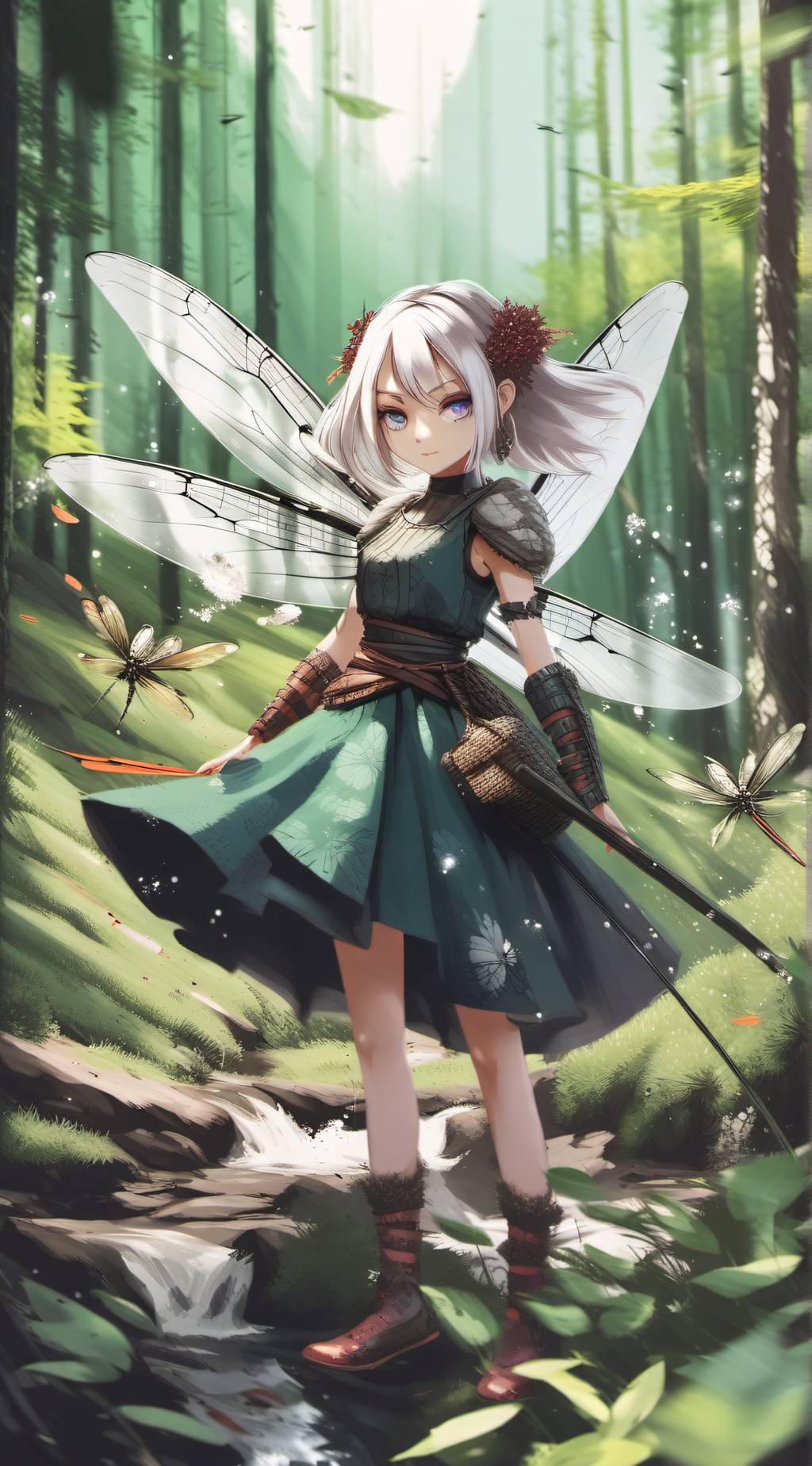 ai character: Milly background