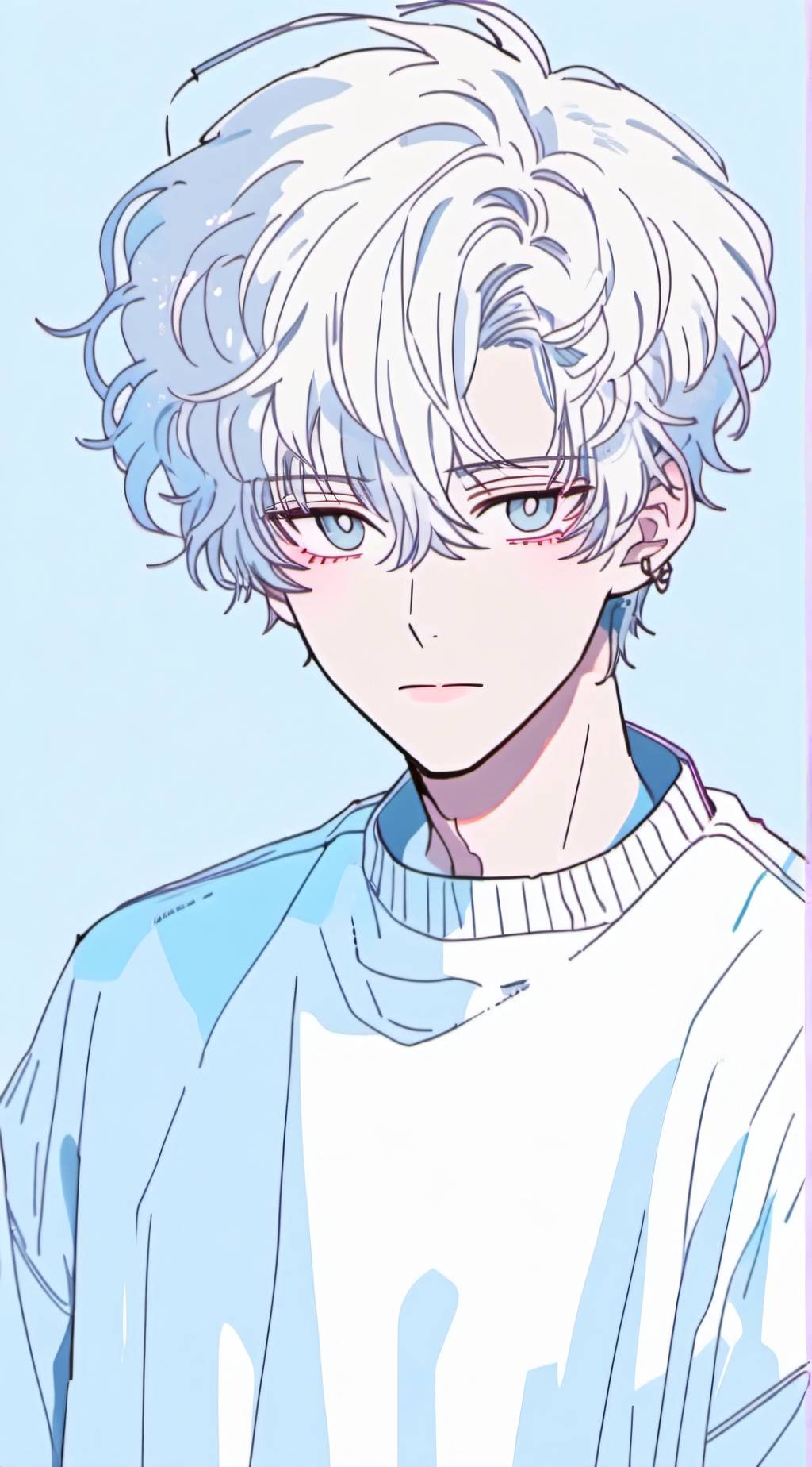 ai character: Cyan Odell background