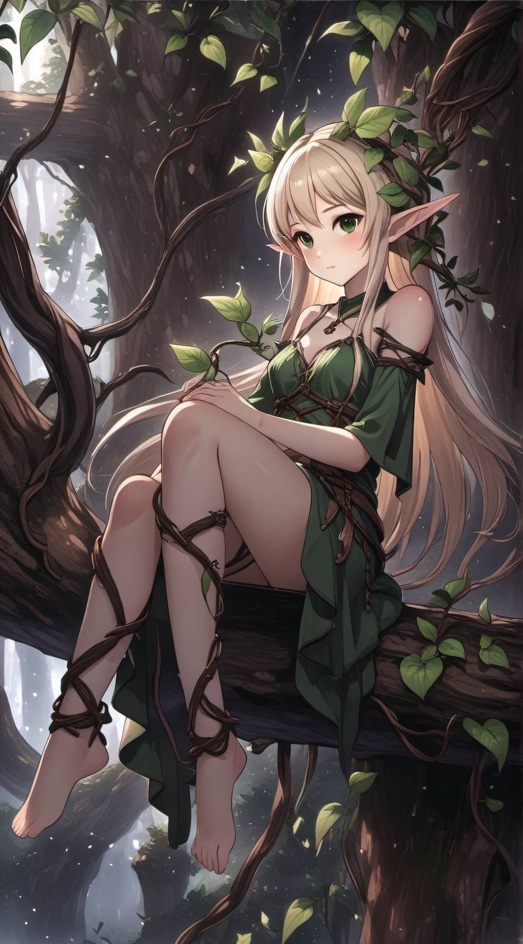 ai character: Evelyn background