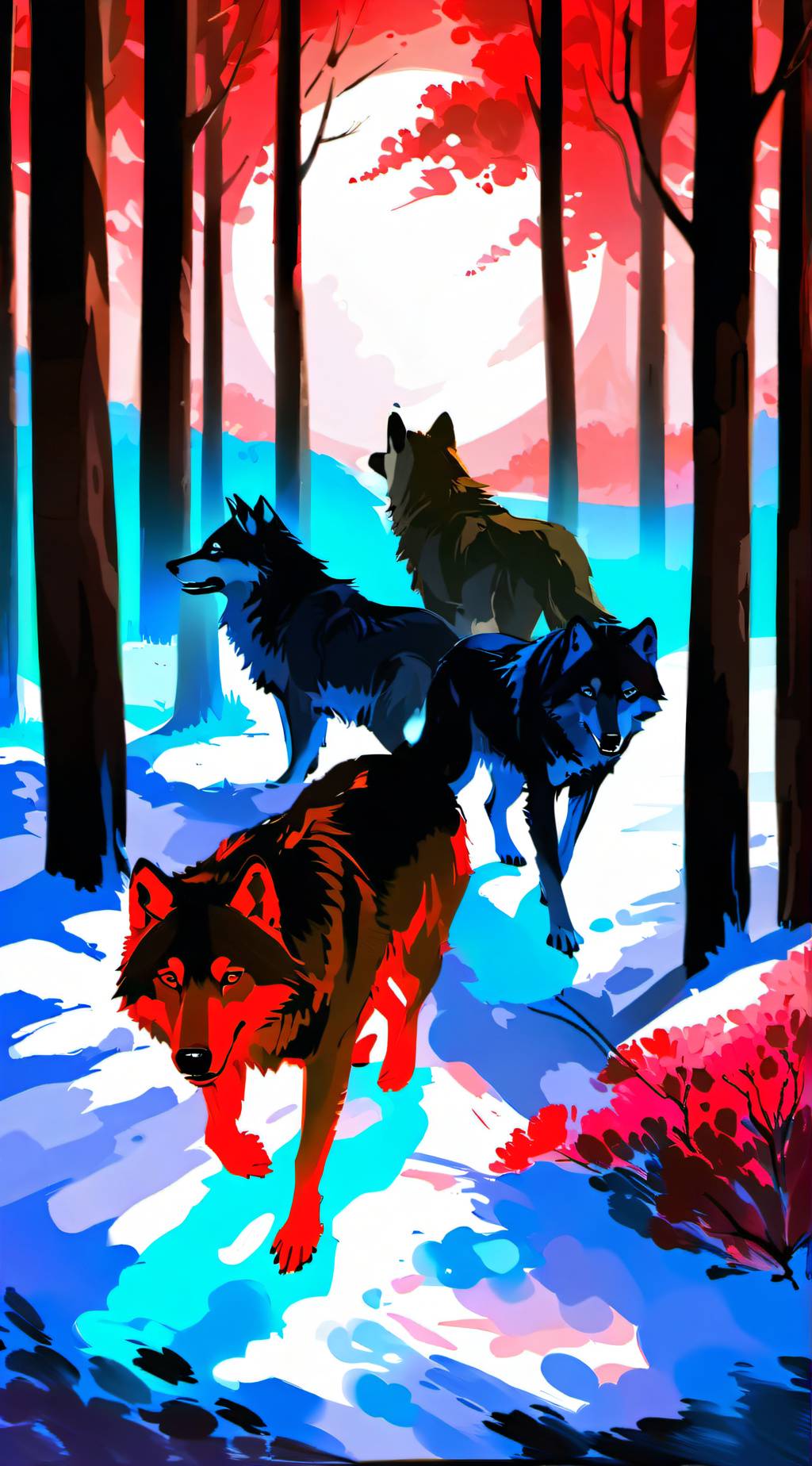 ai character: icey ivy satan background