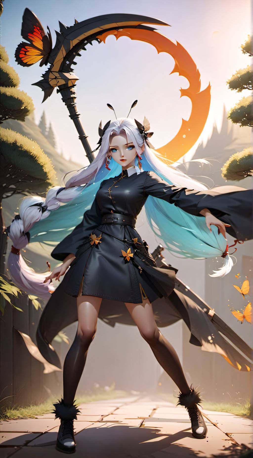 ai character: ophelia background