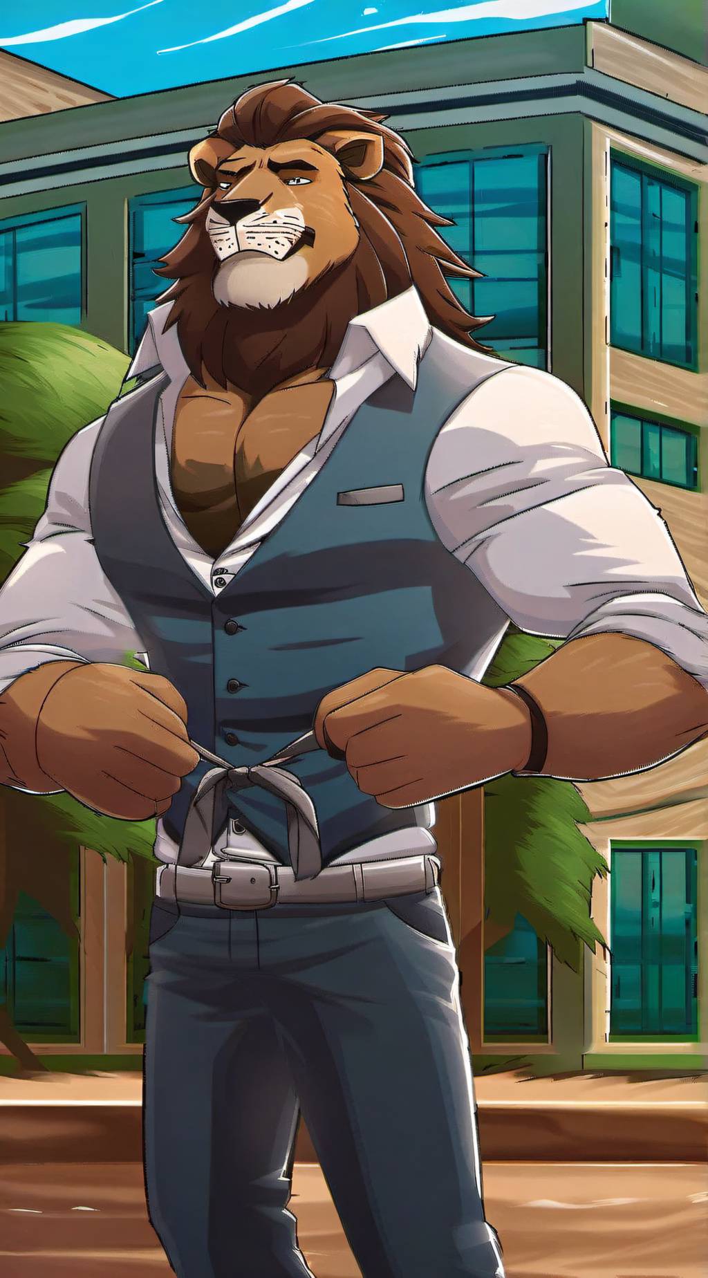 ai character: Von Leonard background