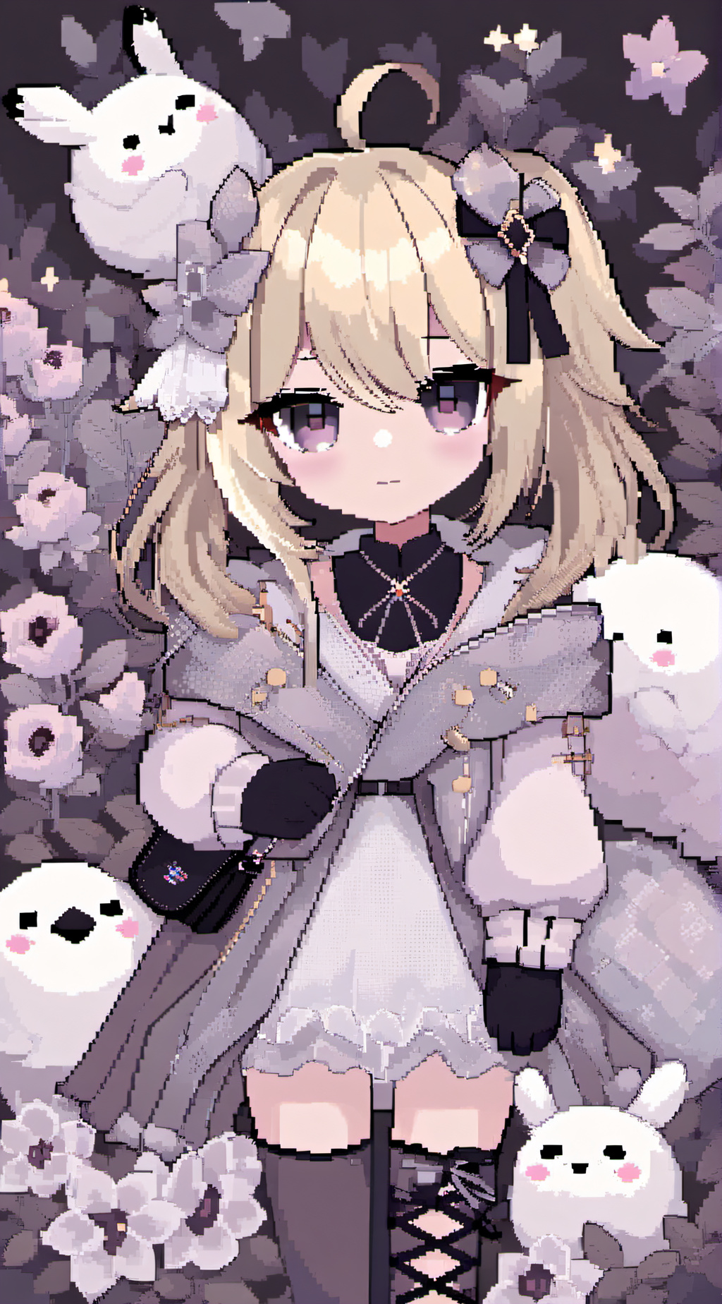 ai character: Luna background