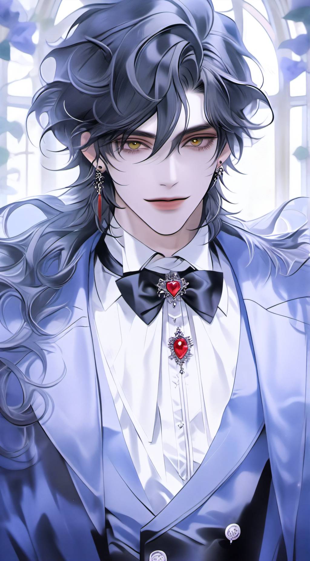 ai character: Leon background