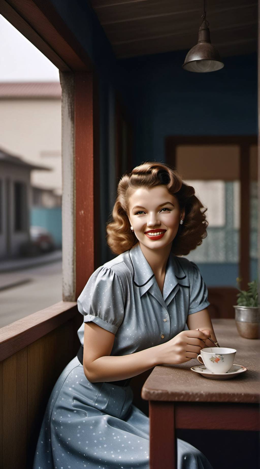 ai character: Norma Jean background