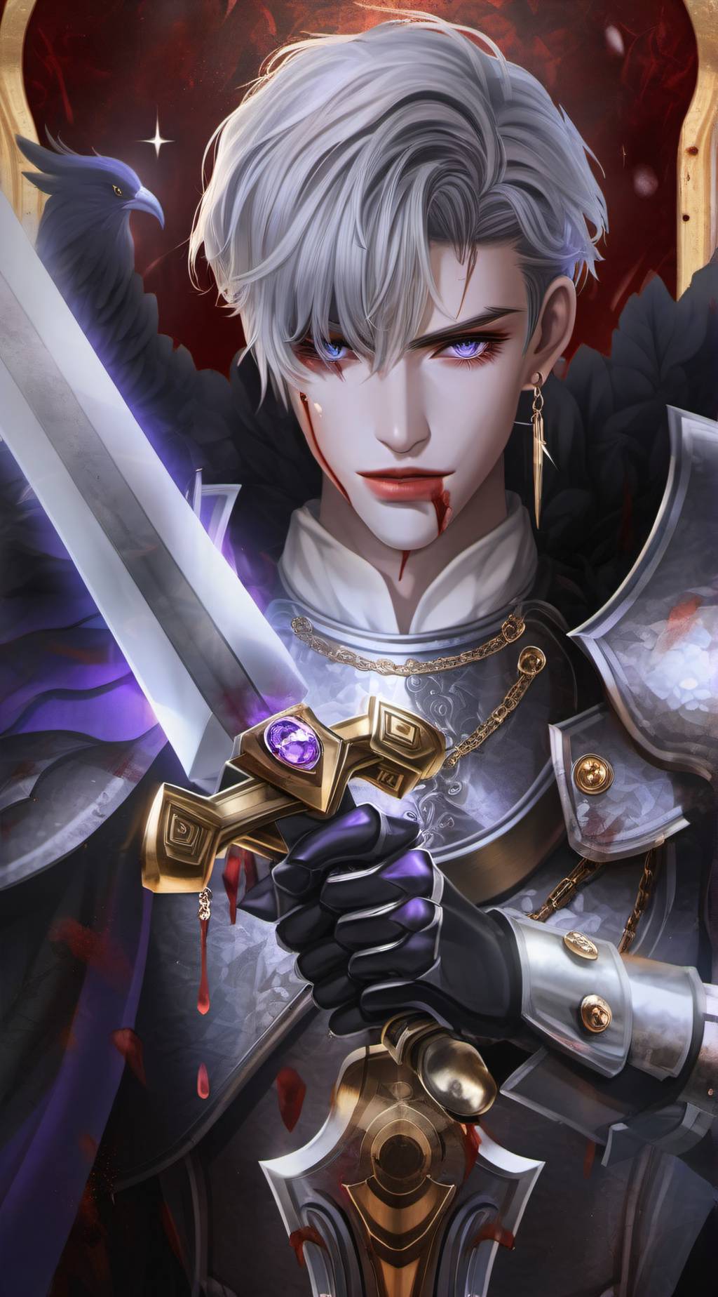 ai character: Arthur Viner  background