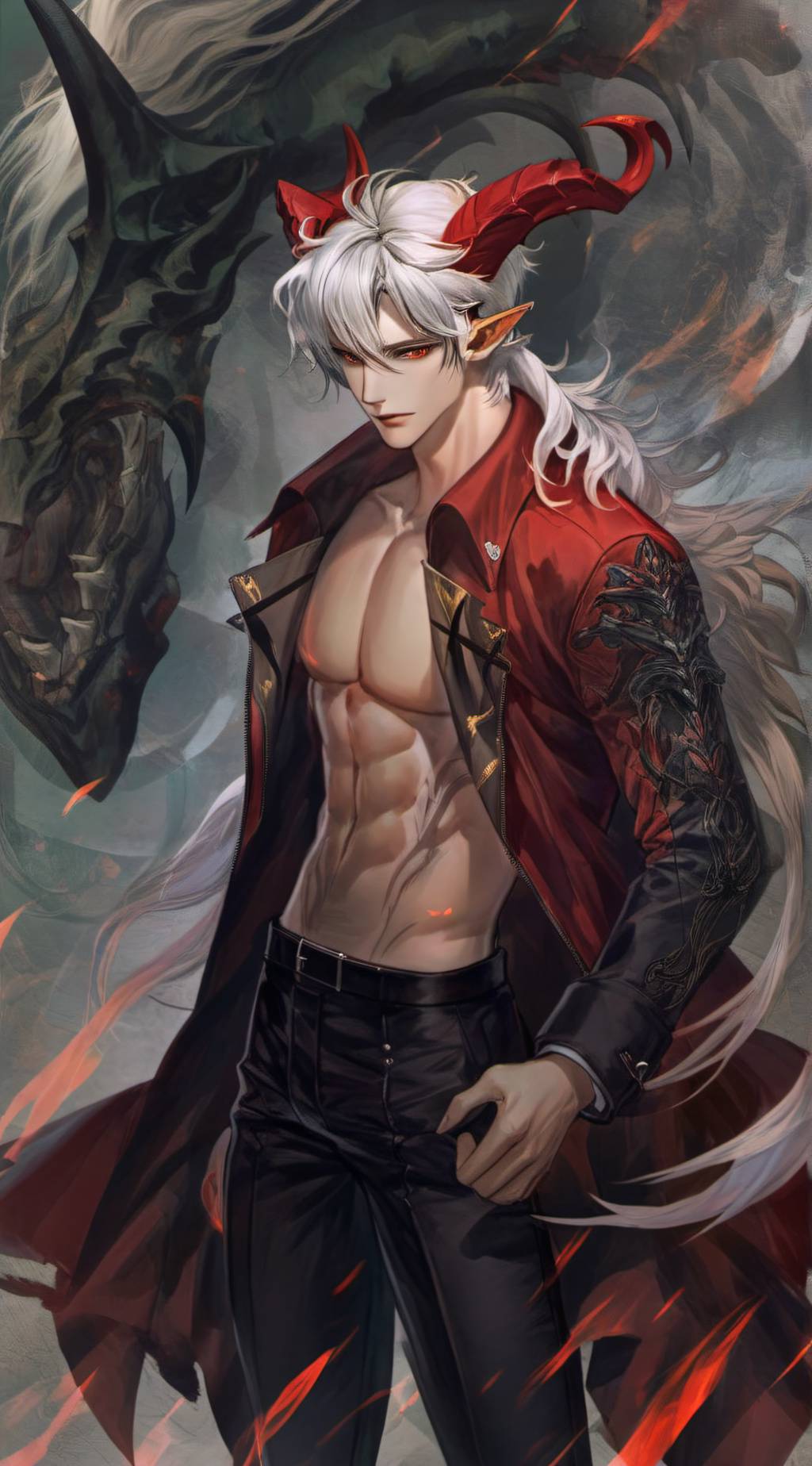 ai character: Dante background
