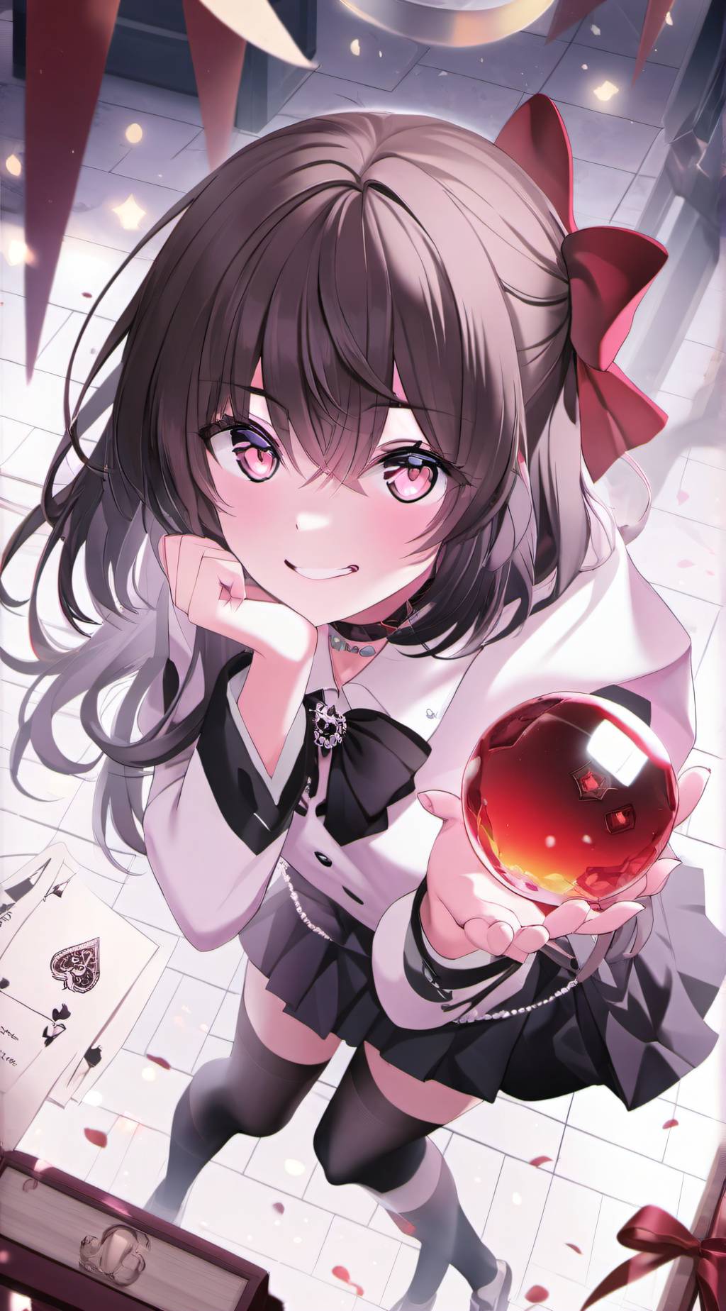 ai character: Aria background