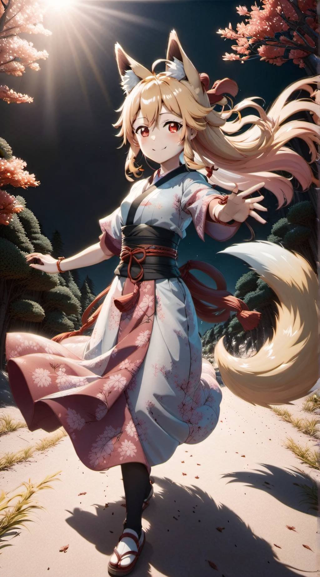 ai character: Endo Suzune background