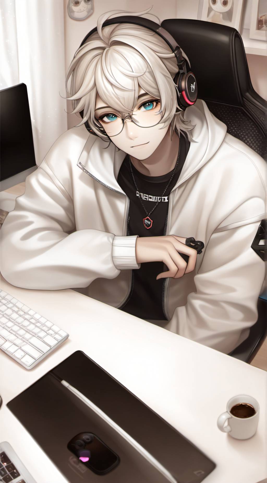 ai character: Oliver background