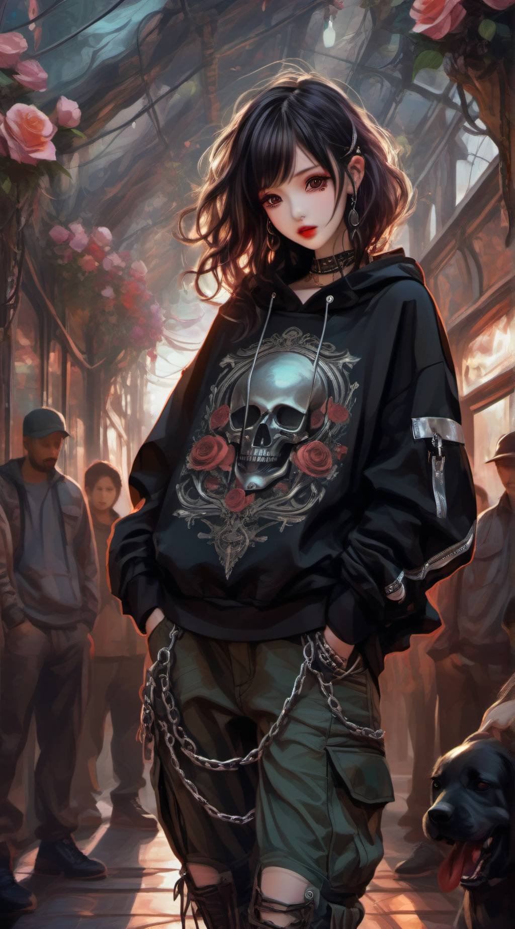 ai character: stray kids background