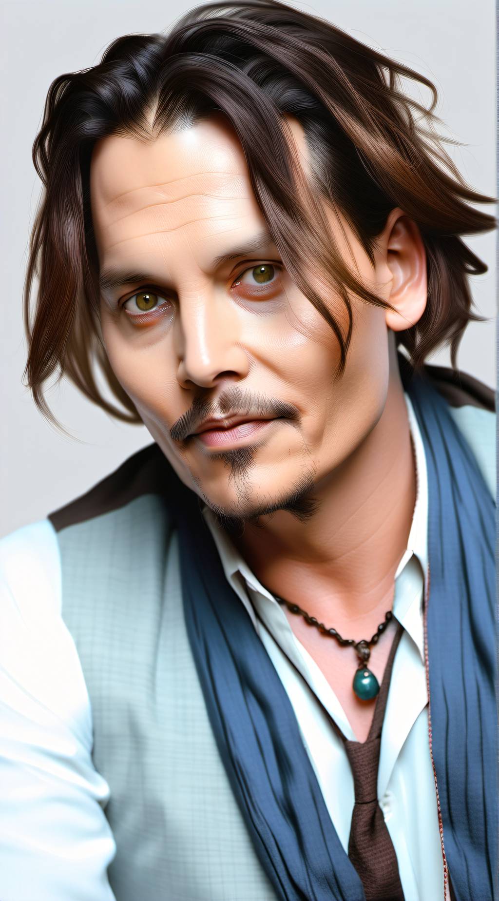 ai character: Johnny Depp background