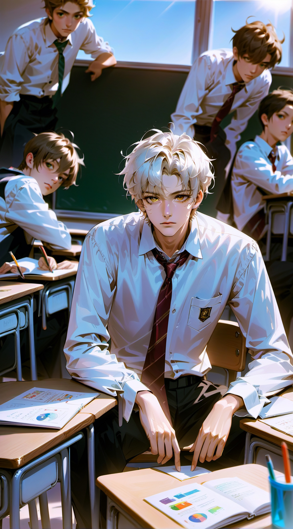 ai character: Delinquent Class background